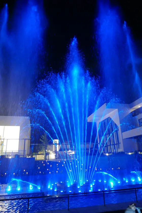 音楽噴水ショーを見逃すな