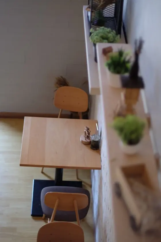 女性に好まれそうな内装