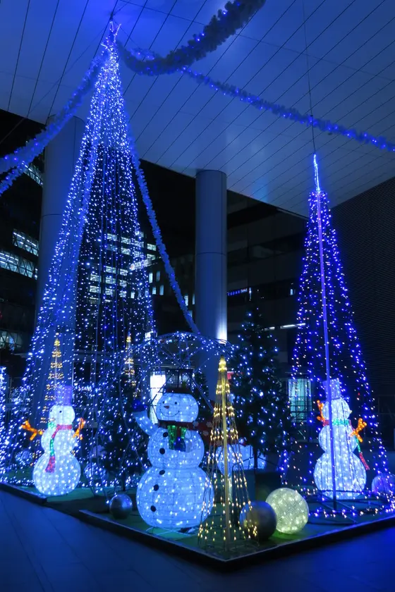 定番の雪だるま