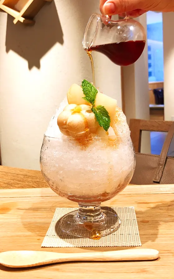 🍧「和紅茶ティラミスかき氷」