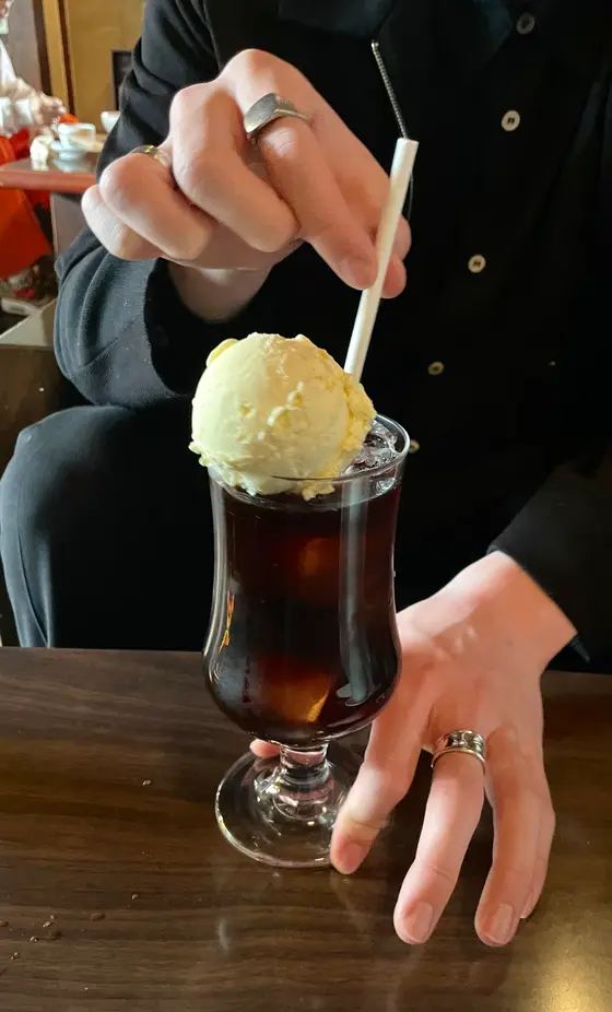 コーヒーフロート