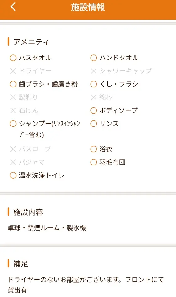 スポット内のおすすめ