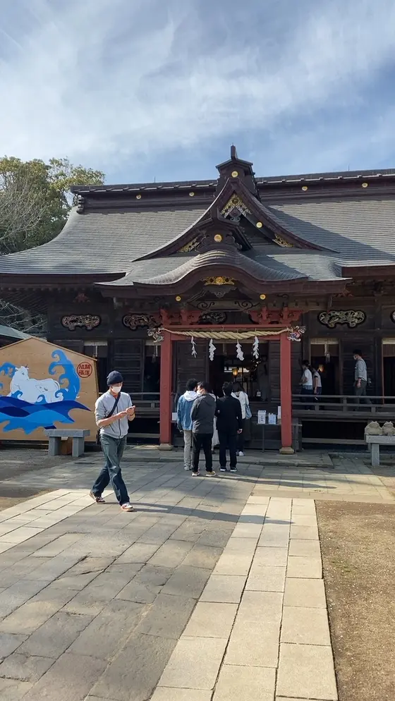 大洗磯前神社神殿