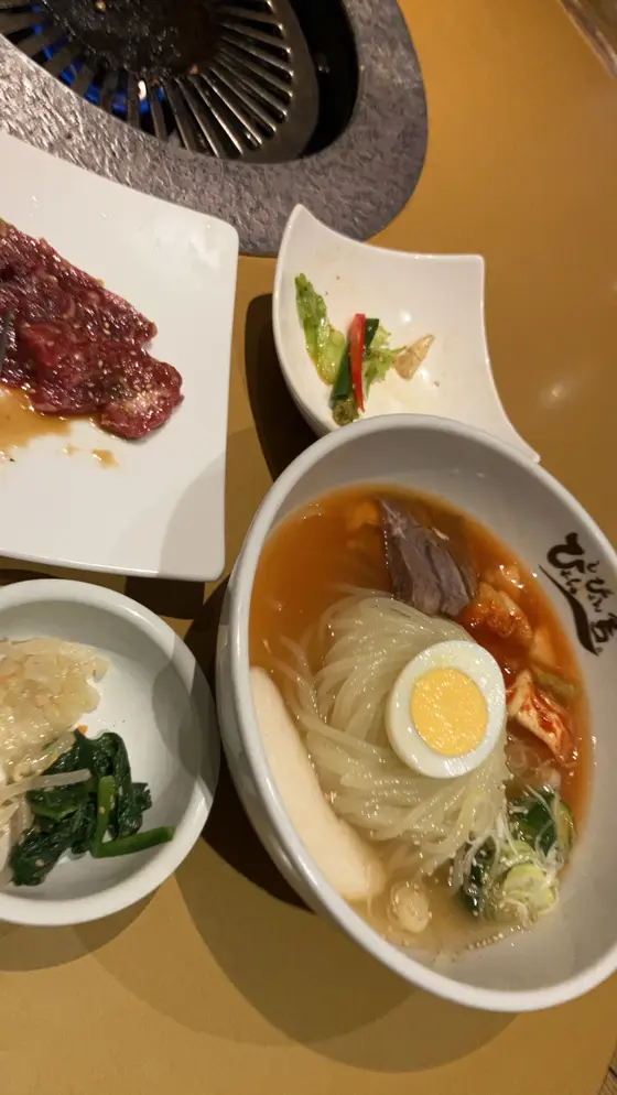 焼肉&冷麺ランチ
