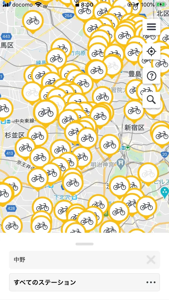 こんなにステーションがあります！
