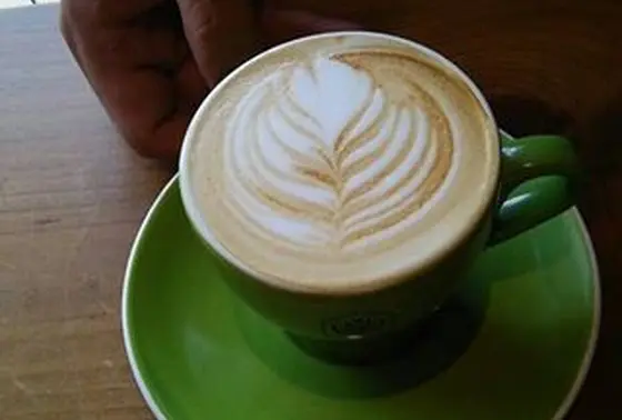 コーヒーも美味しい...。