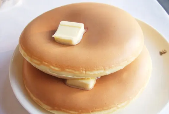 こちらがオススメのホットケーキ