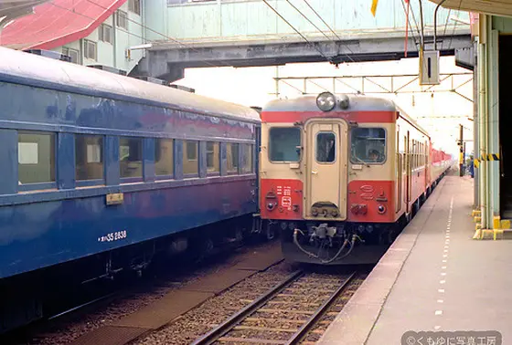 21時18分、新潟駅へ帰るかたの終電です