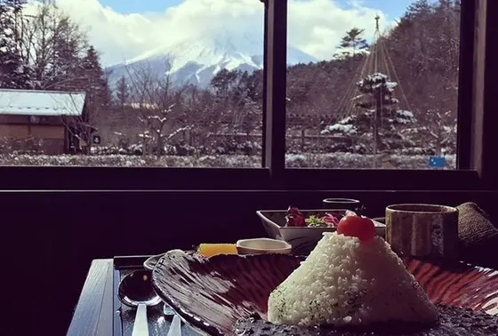 食事処「雪月風花」からも