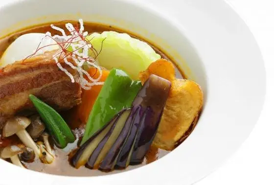 野菜たっぷりのスープカレー