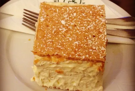 クリームケーキが美味しいそう