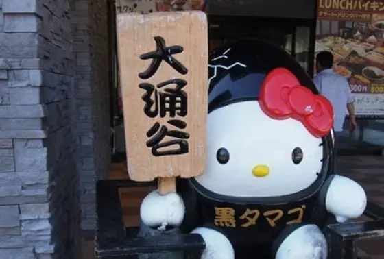 大涌谷といえば黒タマゴ