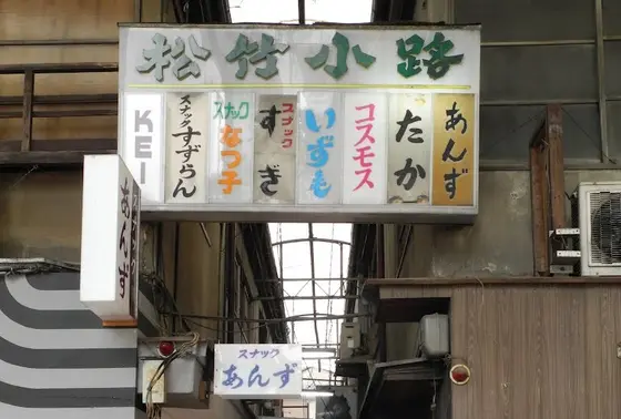 盲腸路地がいくつかあります