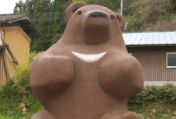 但熊の目印はクマさん