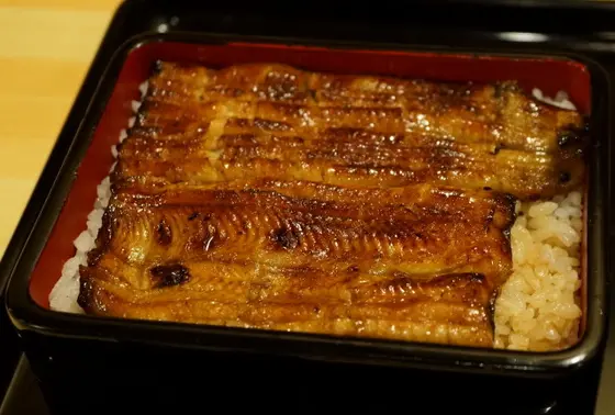 ふっくらやわらかなうなぎに大満足