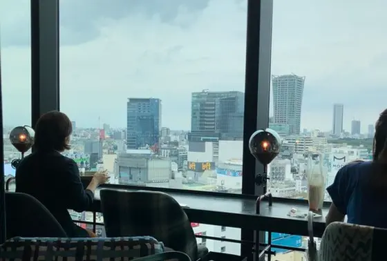 眺めの良い席もあるよ
