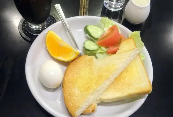 トーストセット。
