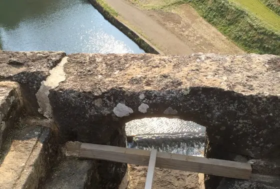 ここから放水されます