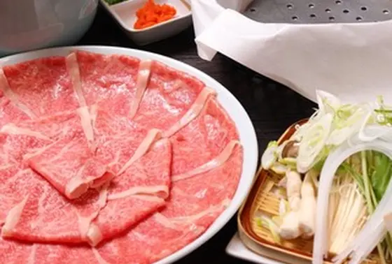 しゃぶしゃぶのコース