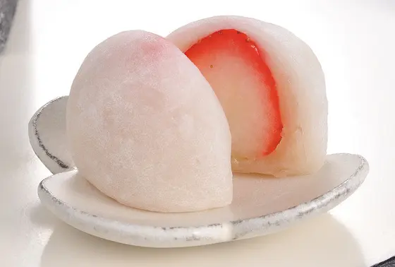 如水庵のいちご大福