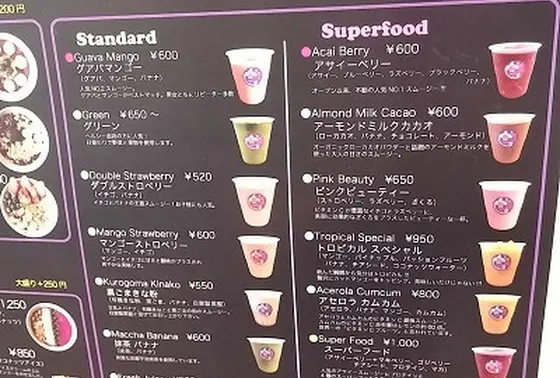 スポット内のおすすめ