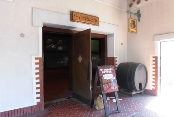 ワインの醸造を見学