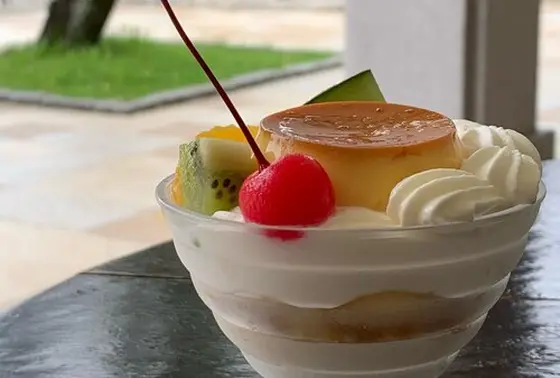プリンアラモード