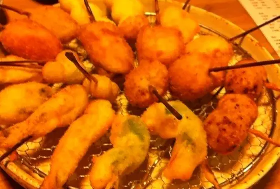 串揚げの盛り合わせ