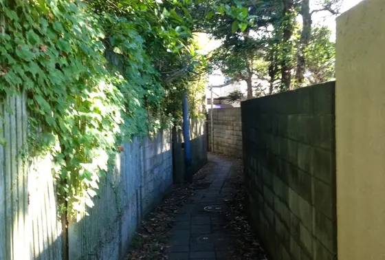 無名の路地裏