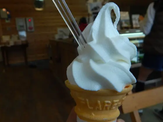 純乳ソフトクリーム