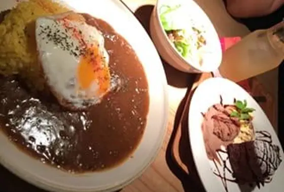 カレーが人気