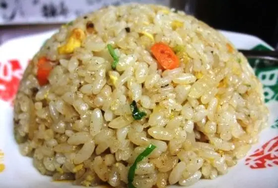 チャーハンが大盛り～