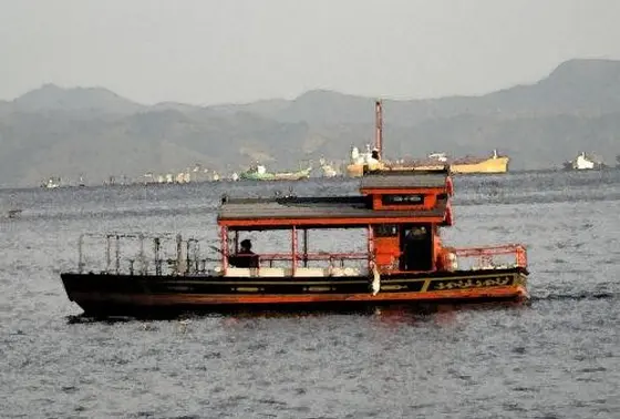 約3分ほどの船旅だけど