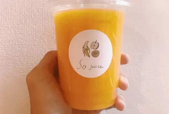 生搾りオレンジジュース