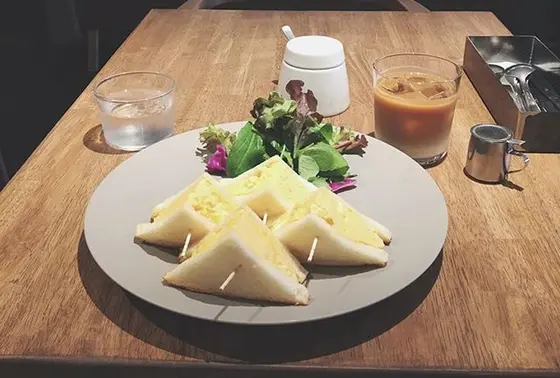 たまごサンドも話題