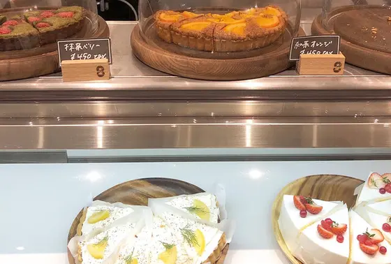 様々なタルトがあります