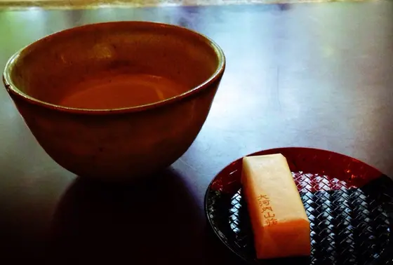お抹茶でほっこり