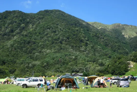 夏、秋はキャンプ！