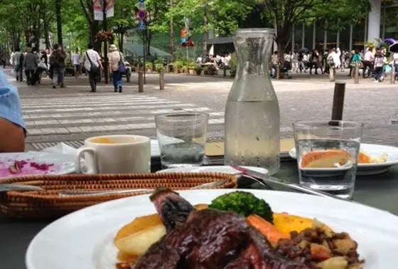 ボリューミーなランチ