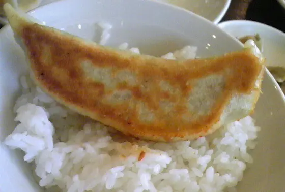 餃子おっきーい！