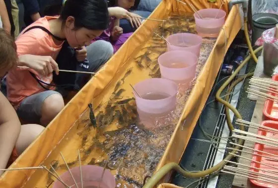 海老釣り