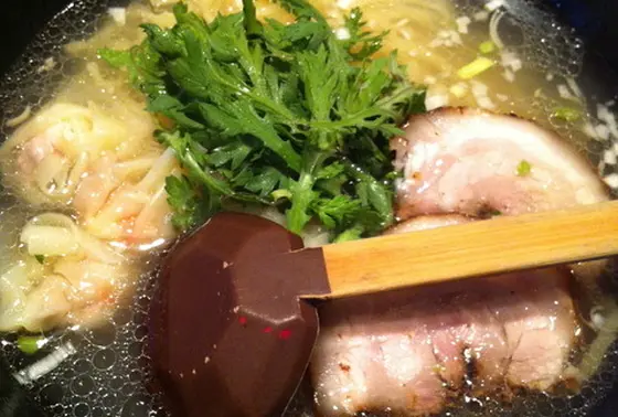 おすすめの本丸塩ラーメン！