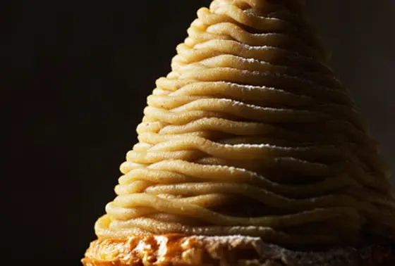 で～　秋といえばモンブラン