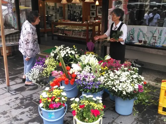 おしゃべりに花が咲く♬