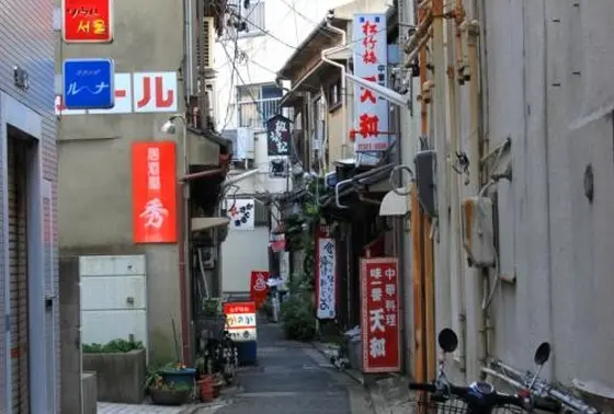かつての花街…清滝界隈