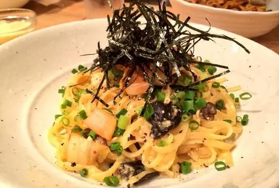 もちもちしたパスタ！