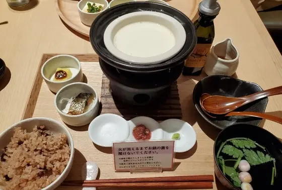 出来たてお豆腐御膳