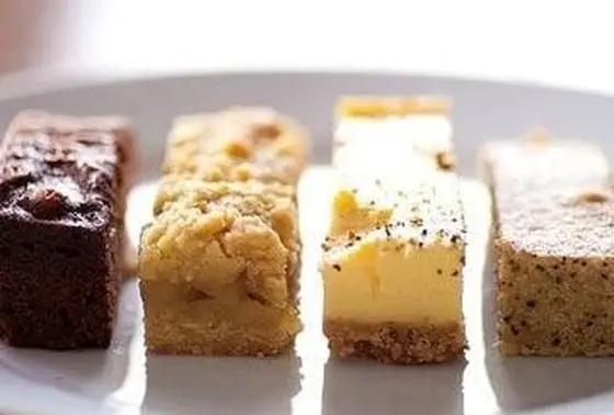 バータイプのケーキが◎
