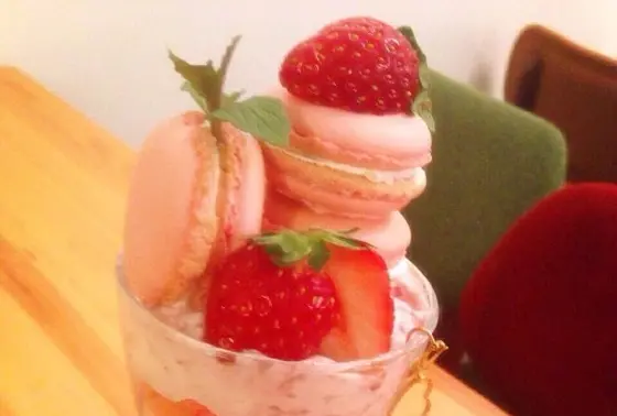 マカロンパフェ♡