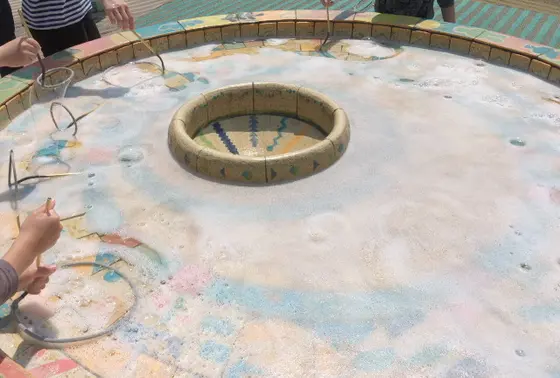大きなシャボン玉施設